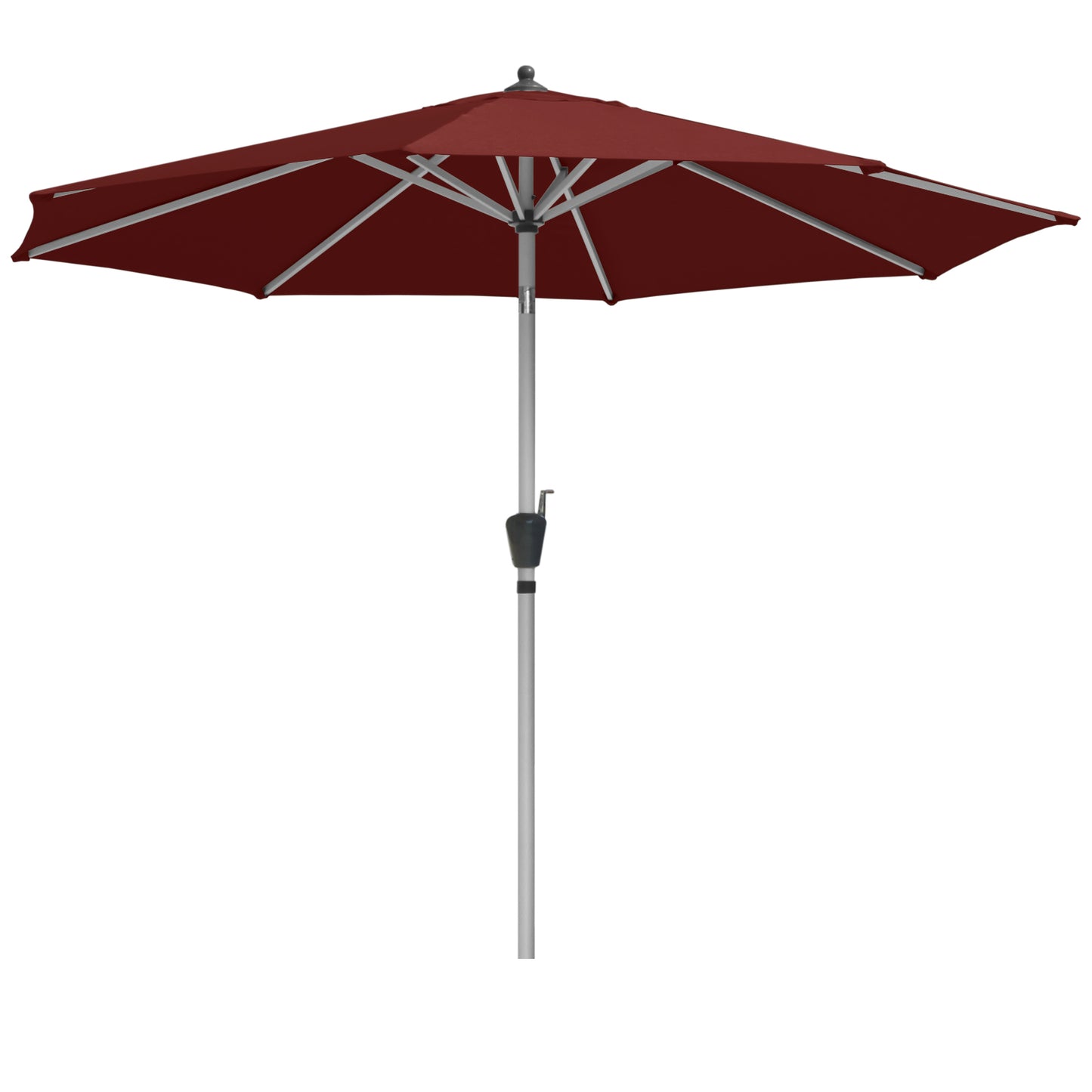 RANSENERS Ø 300cm Premium Sonnenschirm - Kippbarer Gartenschirm mit Vollaluminiumrahmen und 8 Rippen - mit UV50+ Schutz