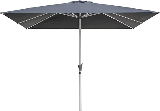 RANSENERS Premium Sonnenschirm 250x250cm - Kippbarer Gartenschirm mit Hochwertiger Rahmen und 8 Rippen - mit UV50+ Schutz